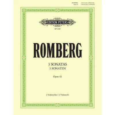 Romberg - 3 Sonate Op.43 per 2 Violoncelli