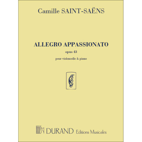 Saint-Saens - Allegro Appassionato Op.43 per Violoncello e Piano