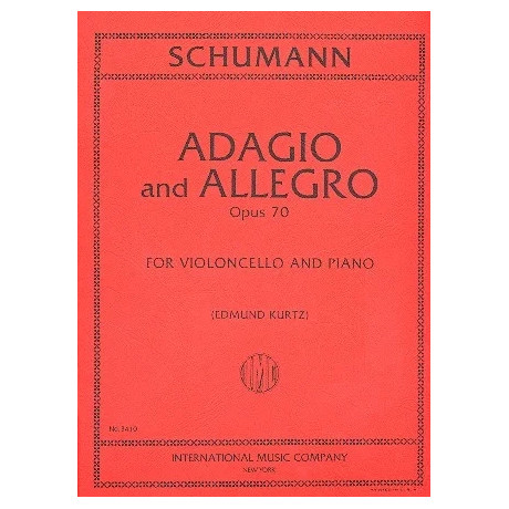 Schumann - Adagio e Allegro Op.70 per Violoncello e Piano