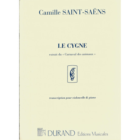 Saint-Saens - Il Cigno per Violoncello e Piano