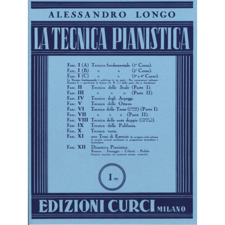 Longo - La Tecnica Pianistica 1B