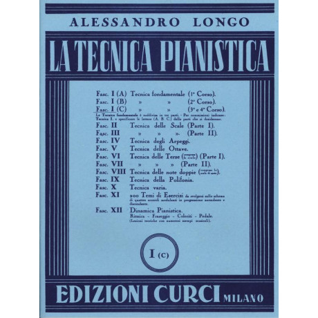 Longo - La Tecnica Pianistica 1C