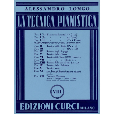 Longo - La Tecnica Pianistica 8