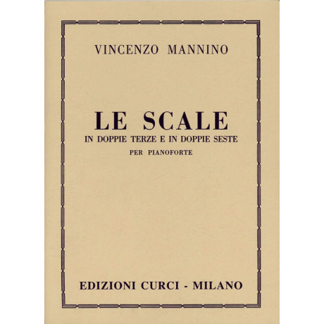 Mannino - Le Scale in Doppie Terze e in Doppie Seste per Pianoforte