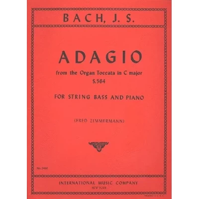 Bach - Adagio dalla Toccata per Organo in Do Maggiore S.564 per C.Basso e Piano