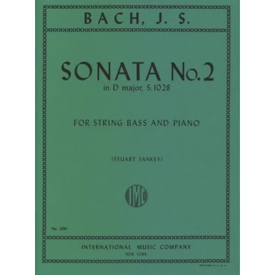 Bach - Sonata n.2 in Re Maggiore S.1028 per C.Basso e Piano