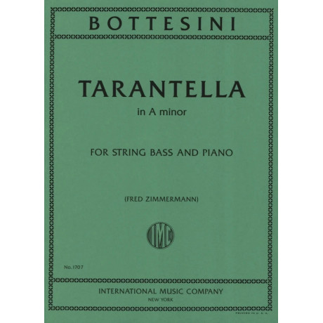 Bottesini - Passione Amorosa per C.Basso e Piano