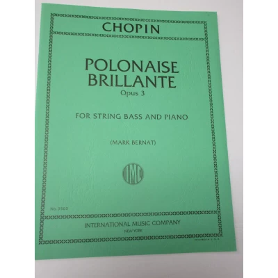 Chopin - Polacca Brillante Op.3 per C.Basso e Piano