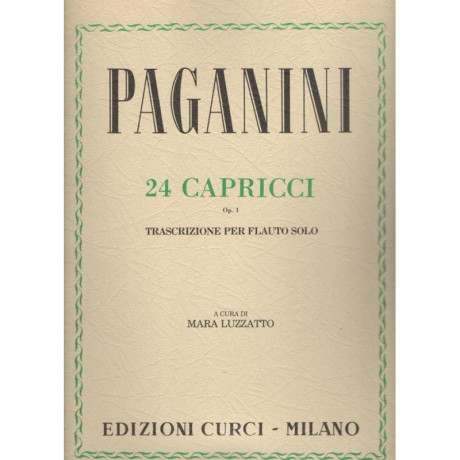 Paganini - 24 Capricci Op.1 Per Flauto Solo