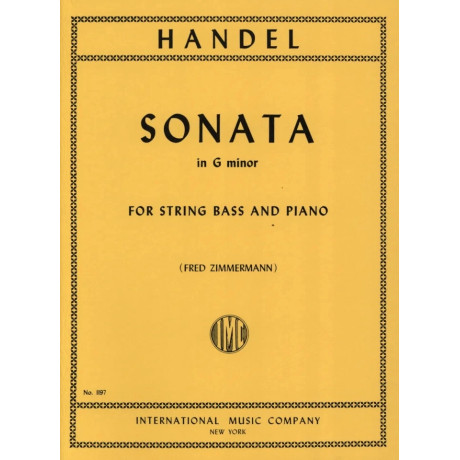 Handel - Sonata in Sol Minore per C.Basso e Piano