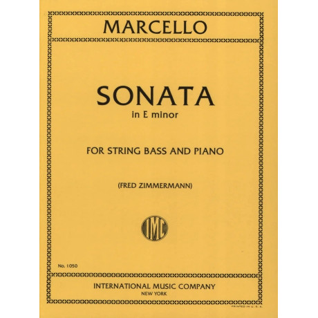 Marcello - Sonata in Mi Minore per C.Basso e Piano