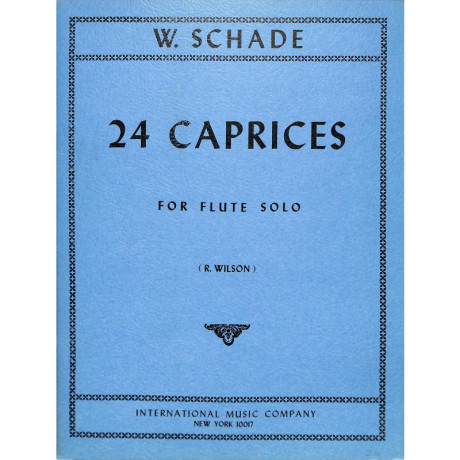 Schade - 24 Capricci Per Flauto Solo