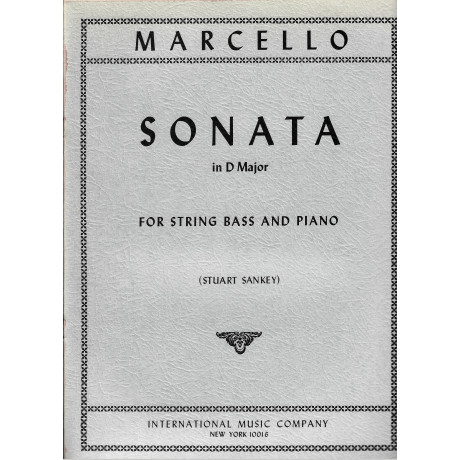 Marcello - Sonata in Re Maggiore per C.Basso e Piano