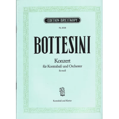 Bottesini - Concerto  in Fa Diesis Minore per C.Basso e Piano