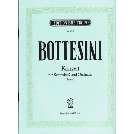 Bottesini - Concerto  in Fa Diesis Minore per C.Basso e Piano