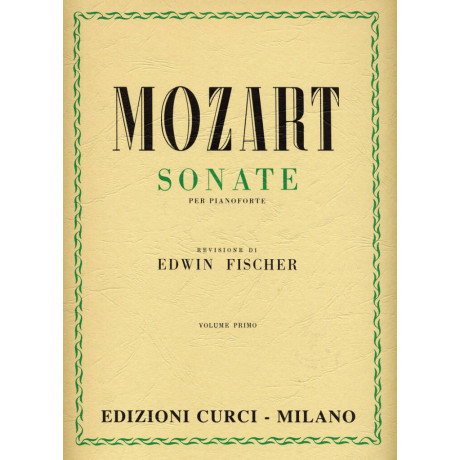 Mozart - Sonate 1°Vol. per Pianoforte