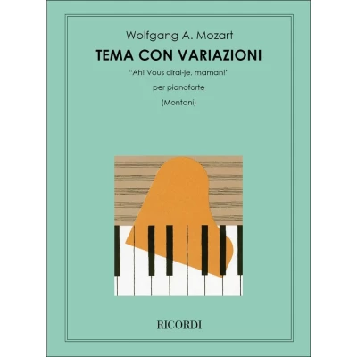 Mozart - Tema con Variazioni per Pianoforte