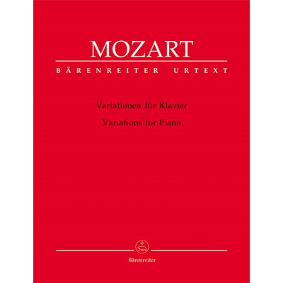 Mozart -  Variazioni per Pianoforte