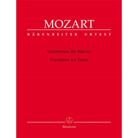 Mozart -  Variazioni per Pianoforte