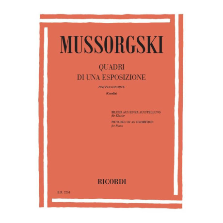 Moussorgsky -  Quadri di una Esposizione per Pianoforte