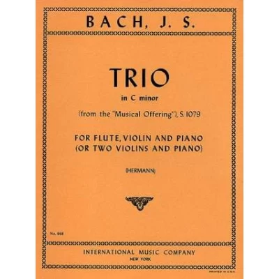 Bach - Trio in Do Minore da Offerta Musicale S.1079 per Violino - Flauto - Piano