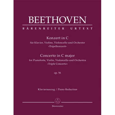 Beethoven - Concerto in Do Maggiore Triple Concerto Op. 56 per Violino - Cello - Piano