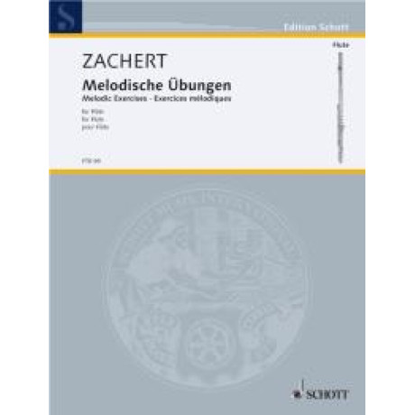 Zachert - Esercizi Melodici Per Flauto