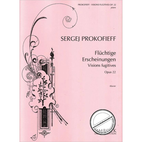 Prokofieff - Visioni Fuggitive Op.22 per Pianoforte
