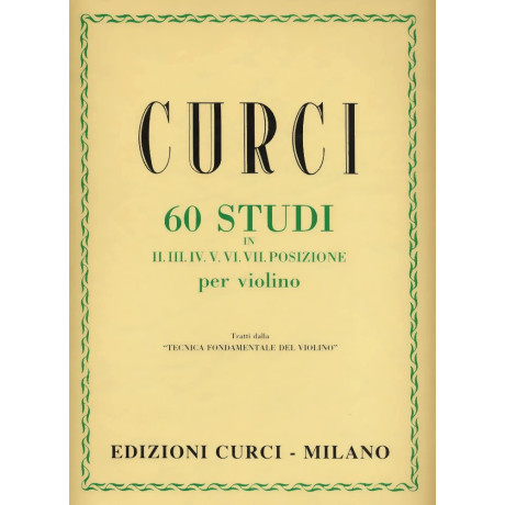 Alberto Curci - 60 Studi in II, III, IV, V, VI, VII posizione