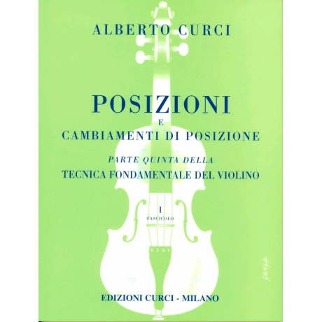 Alberto Curci - Posizioni e cambiamenti di posizione