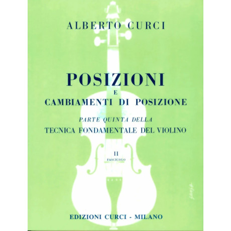 Alberto Curci - Positions and position changes - Book II