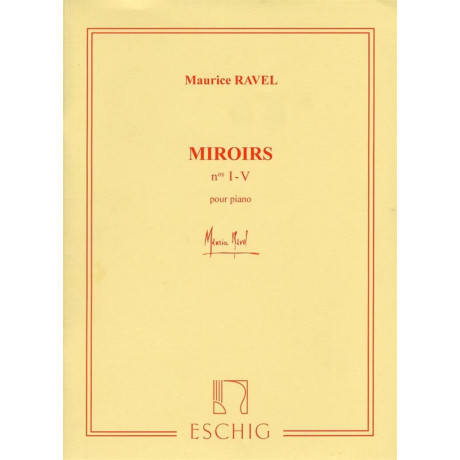 Ravel - Miroirs per Pianoforte