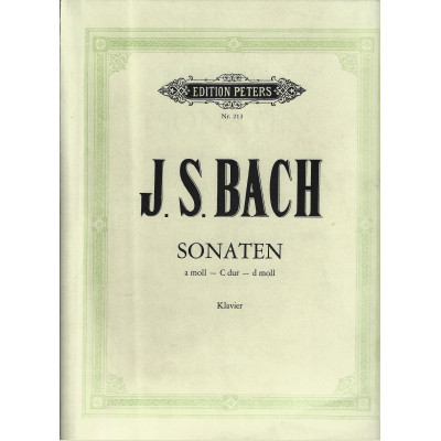 Bach - 3 Sonate Per Pianoforte