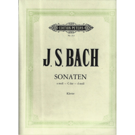 Bach - 3 Sonate Per Pianoforte