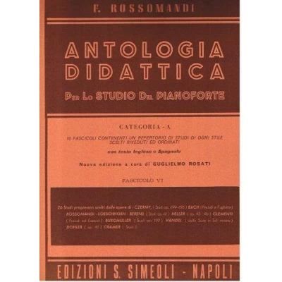 Rossomandi - Antologia didattica - Cat. A Fasc.  6