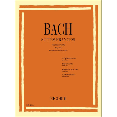 Bach - Suites Francesi Per Pianoforte