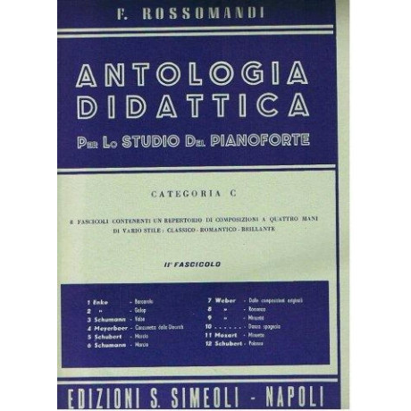Rossomandi - Antologia didattica - Cat. C Fasc.  2