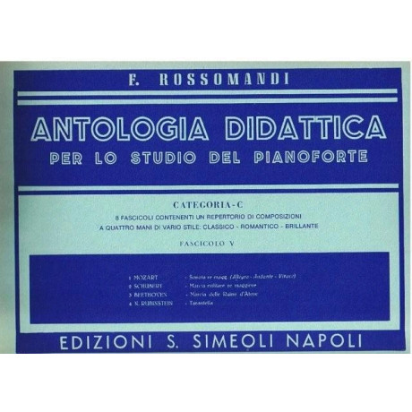 Rossomandi - Antologia didattica - Cat. C Fasc.  5