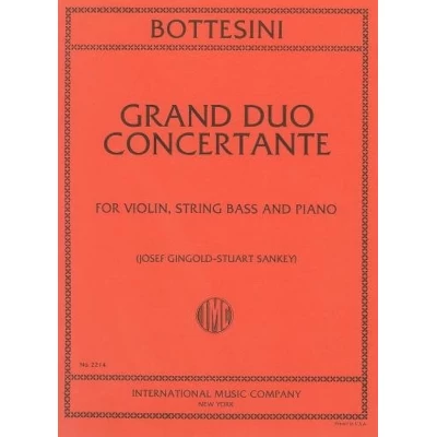 Bottesini - Gran Duo Concertante per Violino Contrabasso e Piano