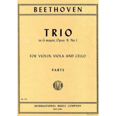 Beethoven - Trio in Sol Maggiore Op.9 n.1 per  Violino Viola e Violoncello