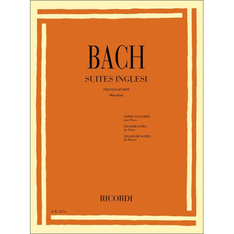 Bach - Suites Inglesi Per Pianoforte