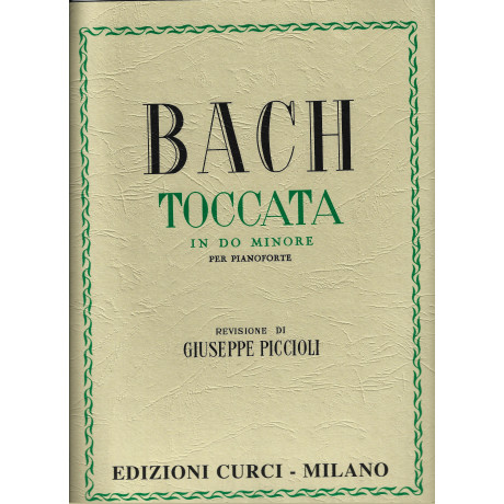 Bach - Toccata in Do Minore Per Pianoforte