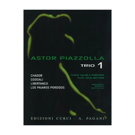 Piazzolla - Piazzolla for Trio per Flauto Violino e Pianoforte