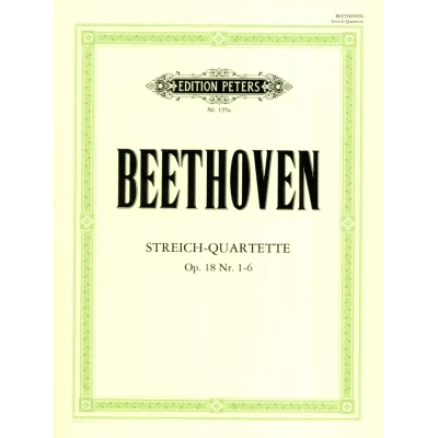 Beethoven - Quartetti per Archi Op.18 n. 1-6