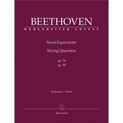 Beethoven - Quartetti per Archi Op.74 - Op.95