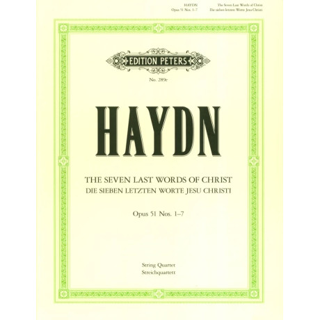 Haydn - Quartetto per Archi The Seven Last Words of Christ