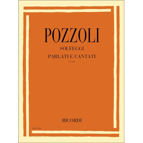 Ettore Pozzoli - Solfeggi parlati e cantati - Secondo corso