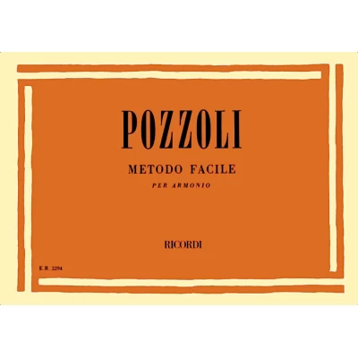 Pozzoli - Metodo facile per armonio