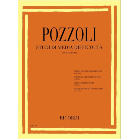 Ettore Pozzoli - Studi di media difficoltà