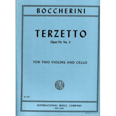 Boccherini - Terzetto Op.54 n. 3 per 2 Violini e Violoncello